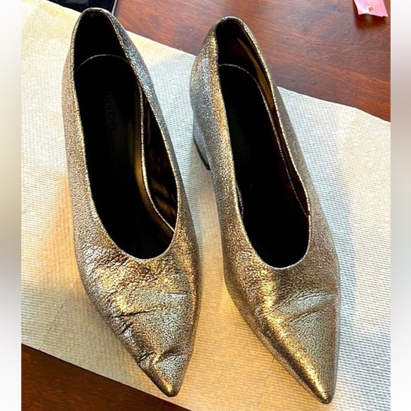 Vince Shoes - Vince silver heels